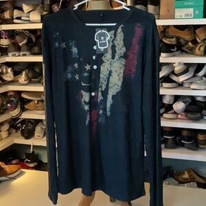 NWT  woman’s long sleeve jelly buddy shirt